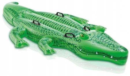 Inflatable mattress with alligator Intex 58562 handles