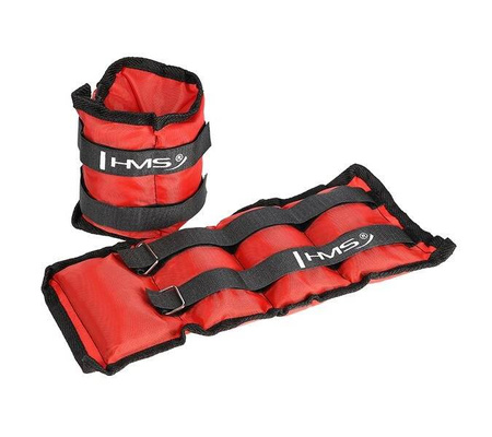 OBCIĄŻNIKI PILATES FITNESS 2 x 1.5 KG HMS OB03 